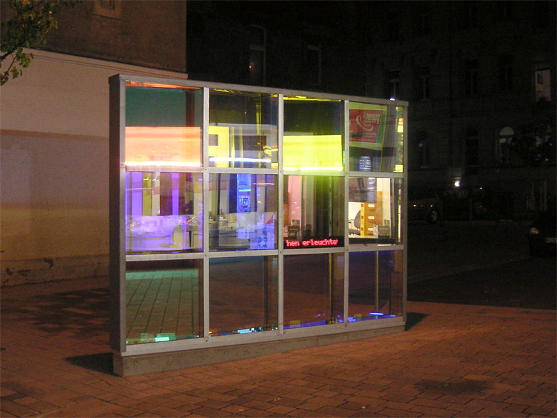 Kai Winkler Kunstwerk in der Innenstadt von Fürth