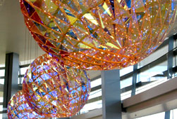 "Chandeliers", New opera Copenhagen, Artist: Olafur Eliasson, 2005