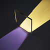 Variotrans color effect glass dichroic yellow filter
